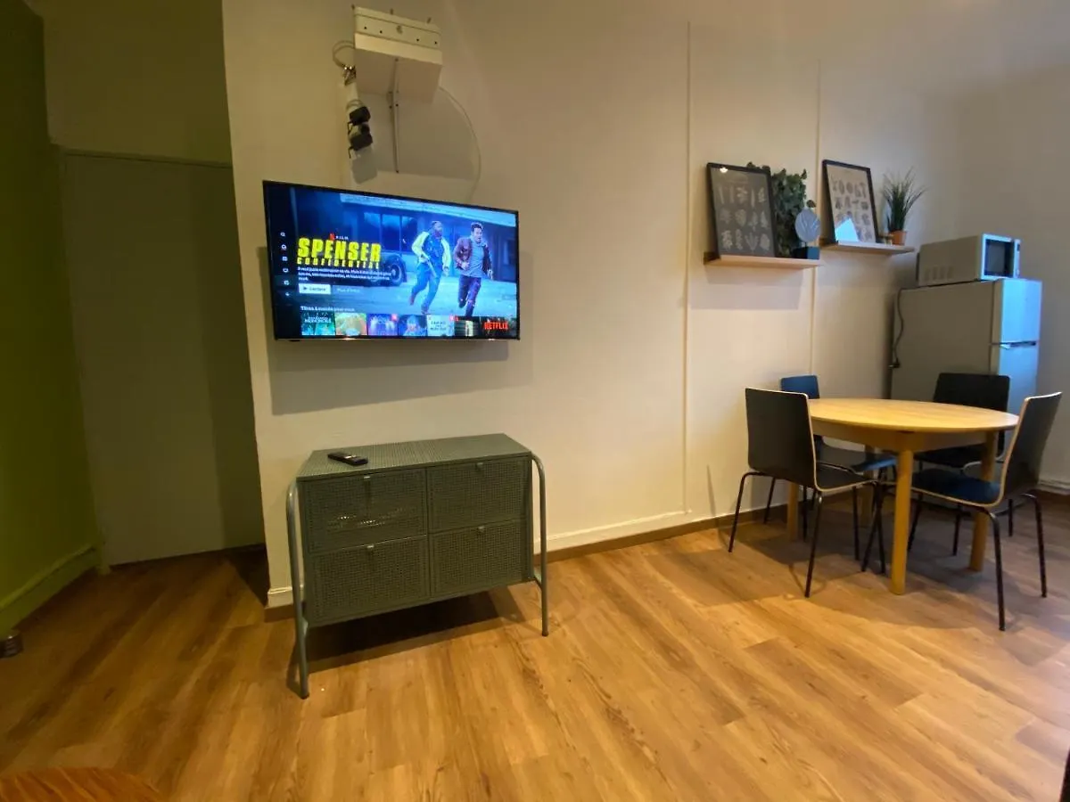 012 Chic & Cosy F2 34M2 Hypercentre Wifi Smart Tv Netflix Apartment Saint-Etienne